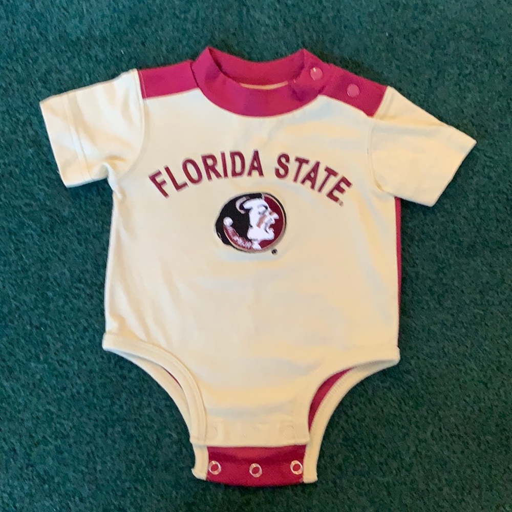 FSU boys onesie